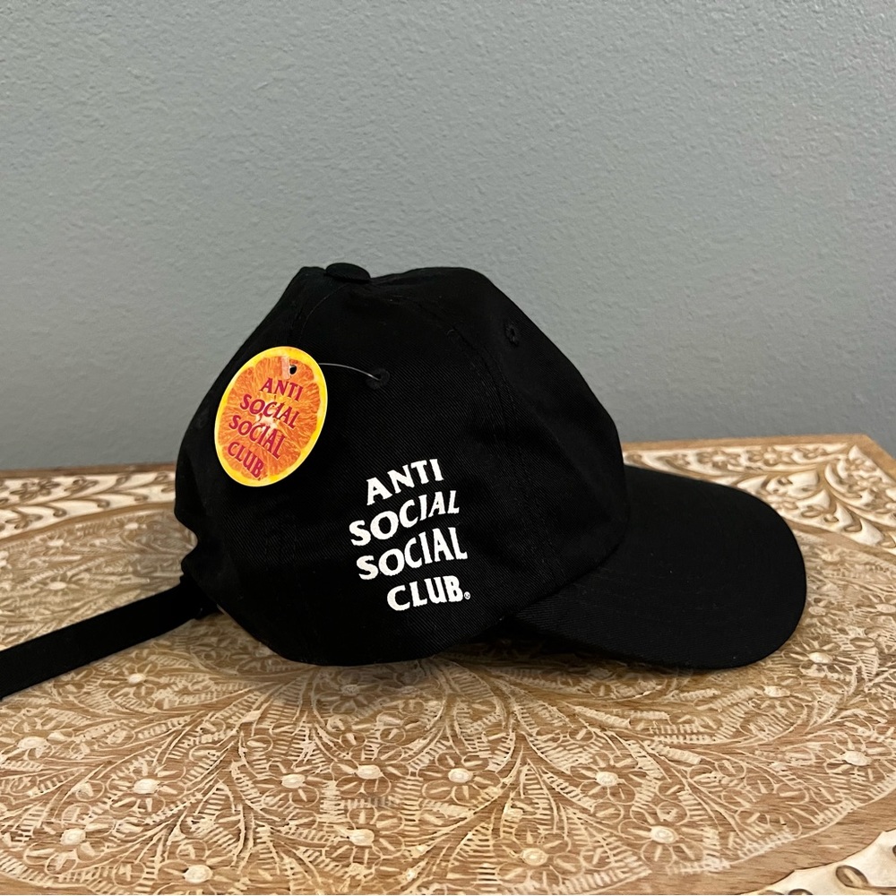 Anti Social Social Club Weird Black Hat (NWT)